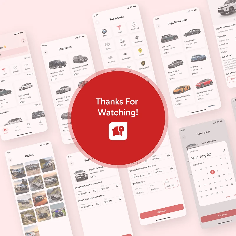 Car Rental App Template Car Rental App Template