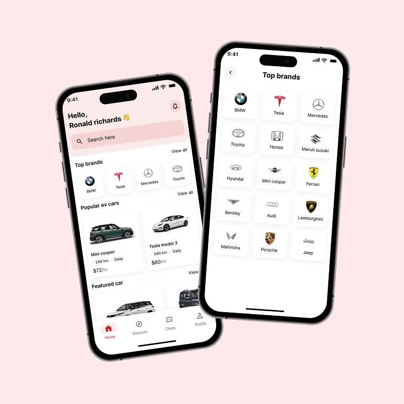 Car Rental App Flutterflow Car Rental App